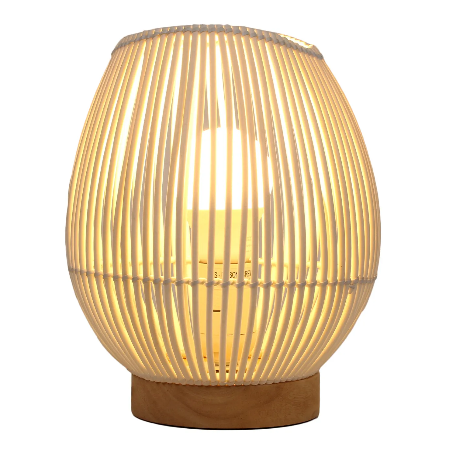 Sela Table Lamp - White, Ceramic