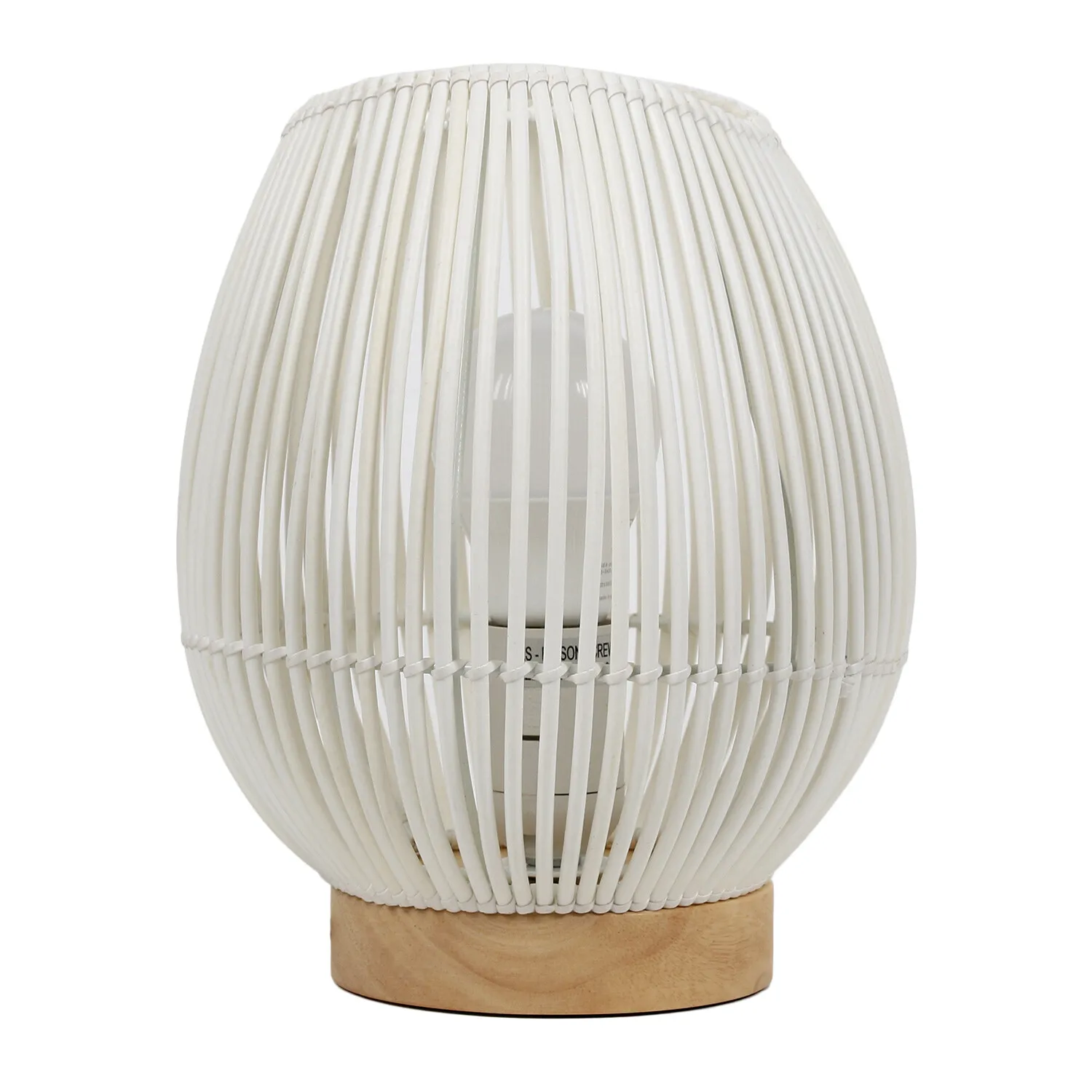 Sela Table Lamp - White, Ceramic