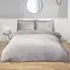 Selena Single Duvet Set - Grey, Velvet