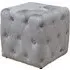 Selene Stool - Grey, Chenille