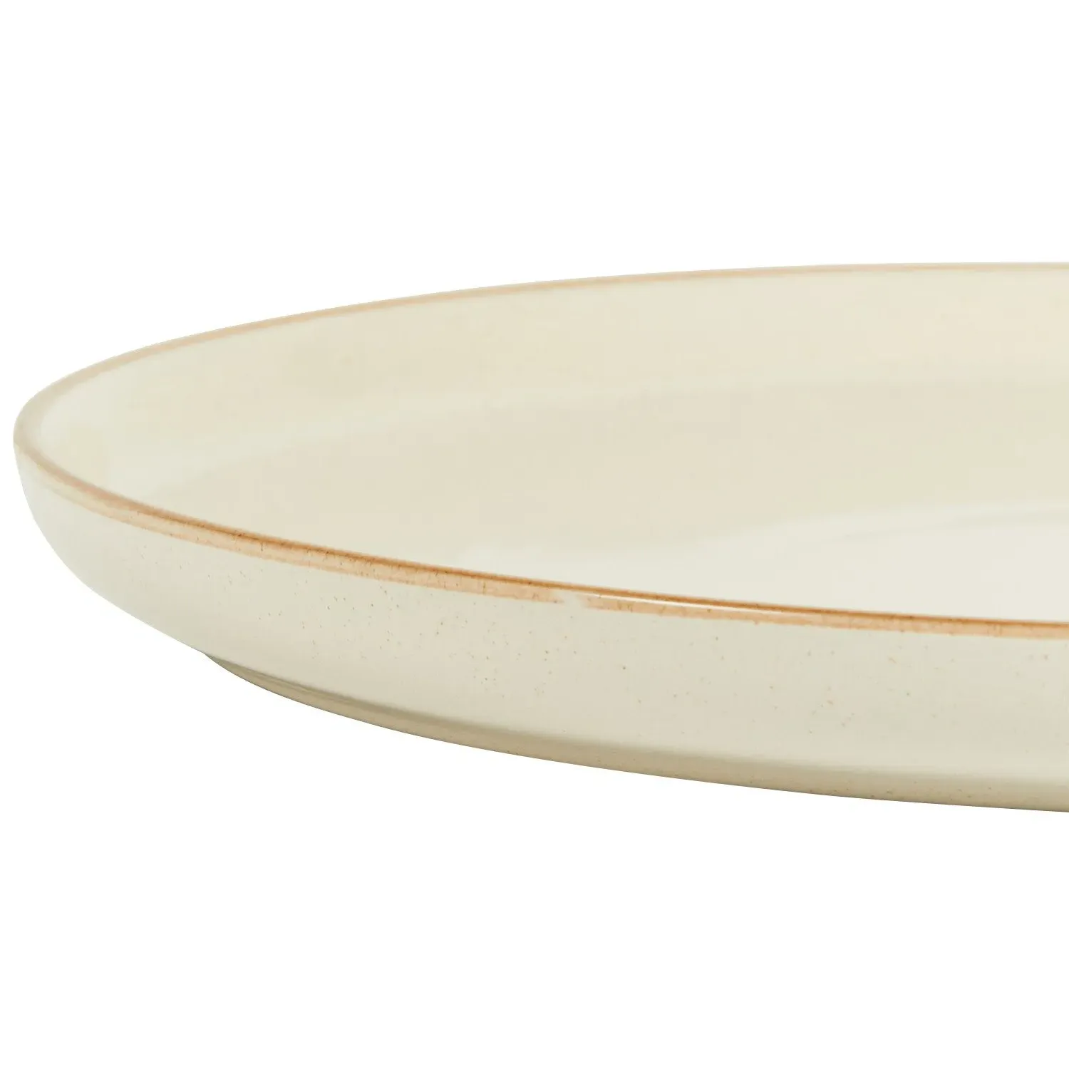 Sesame Speckle Dinner Plate - Oatmeal