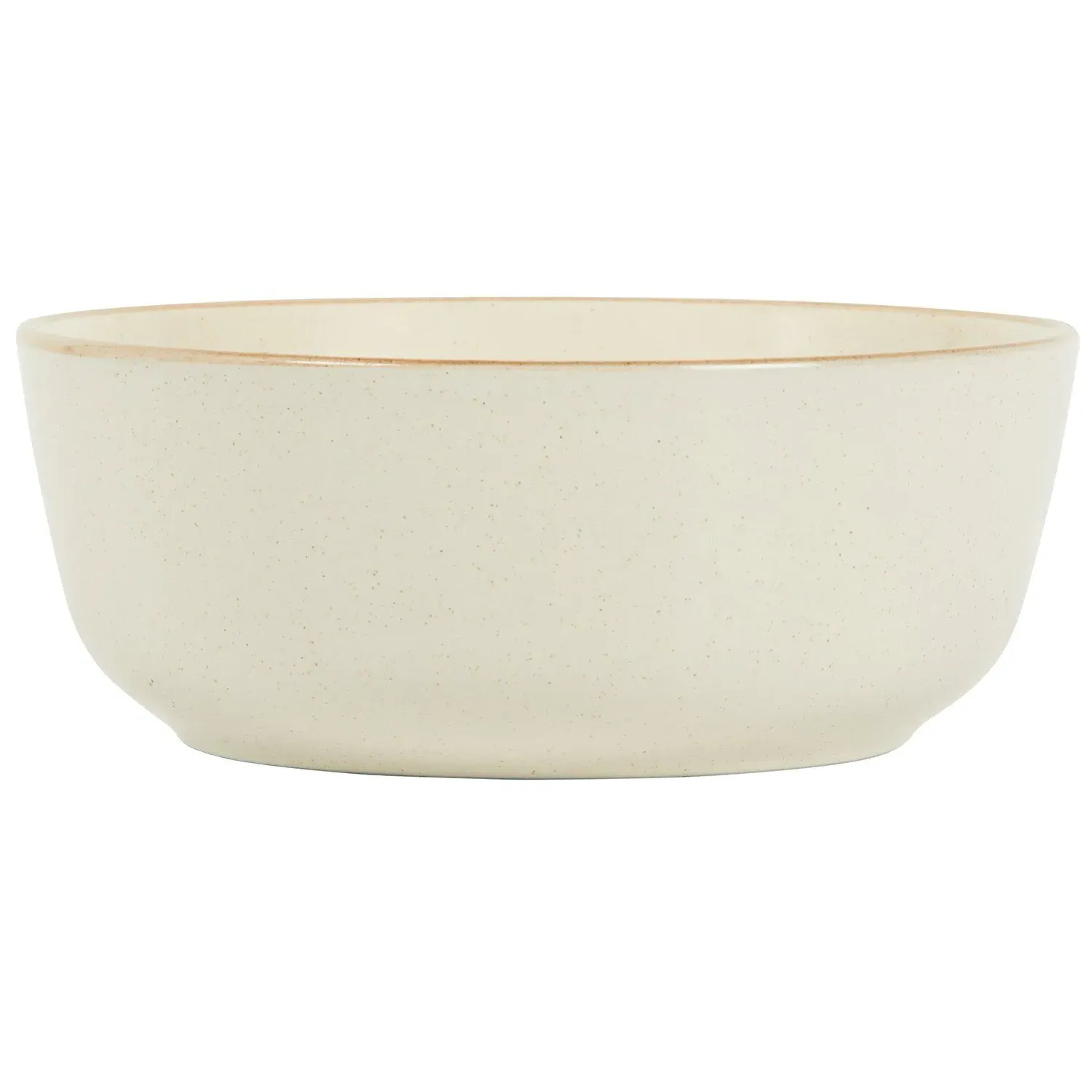 Sesame Speckle Rice Bowl - Oatmeal, Stoneware