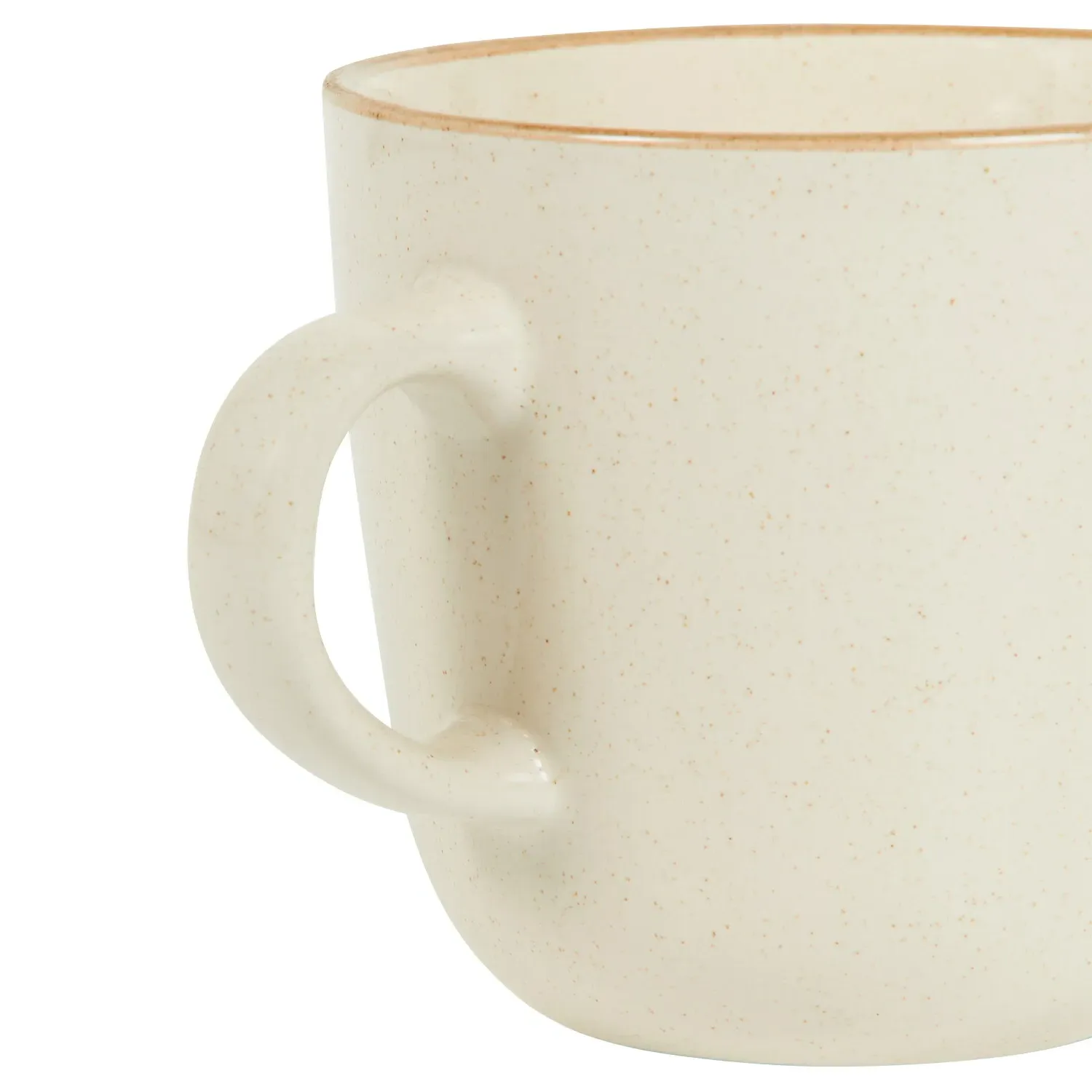 Sesame Speckle Stoneware Mug - Oatmeal