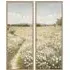 Set of 2 In the Meadows Canvas Wall Art - Green