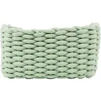Set of 3 Rope Storage Baskets - Sage