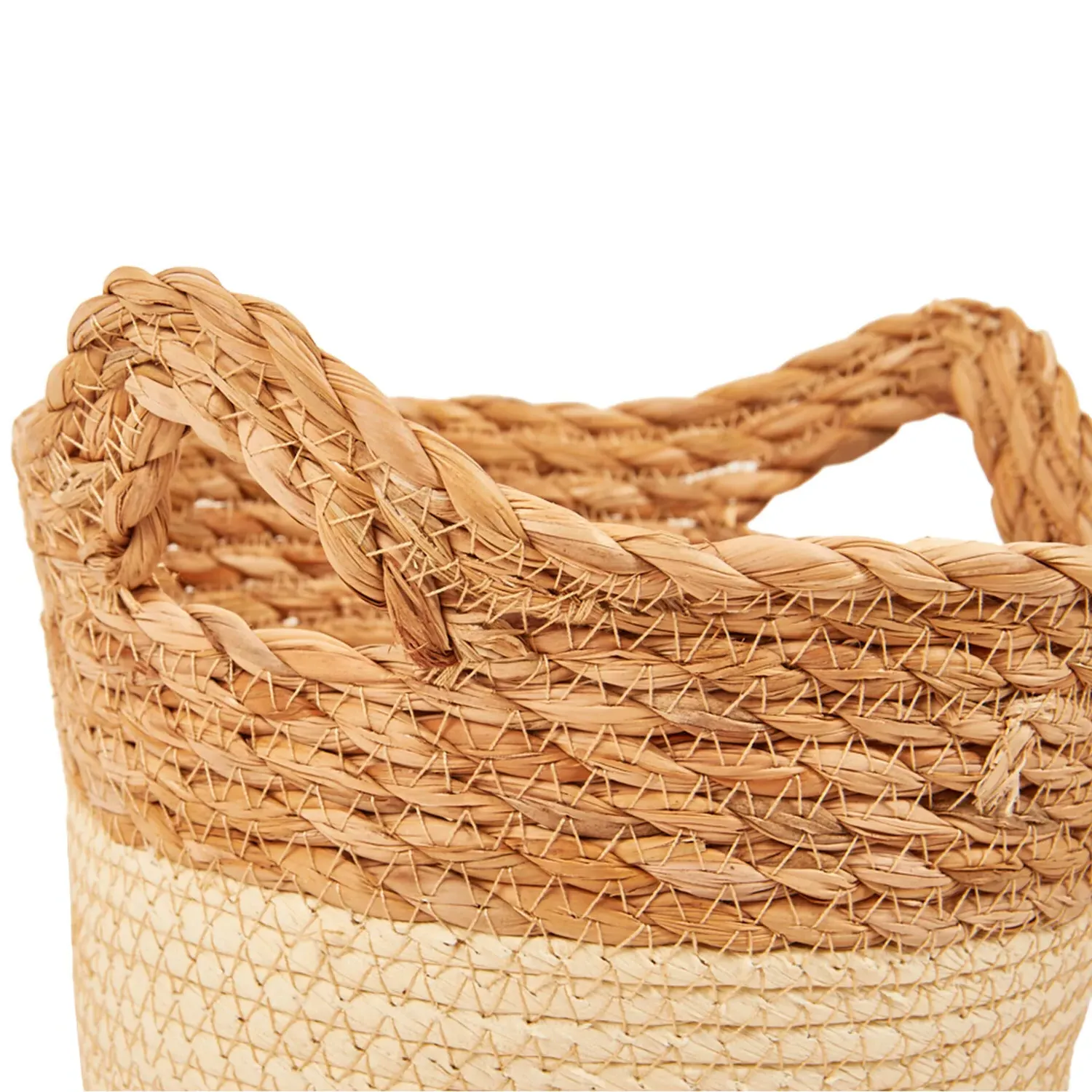 Set of 3 Storage Baskets - Black