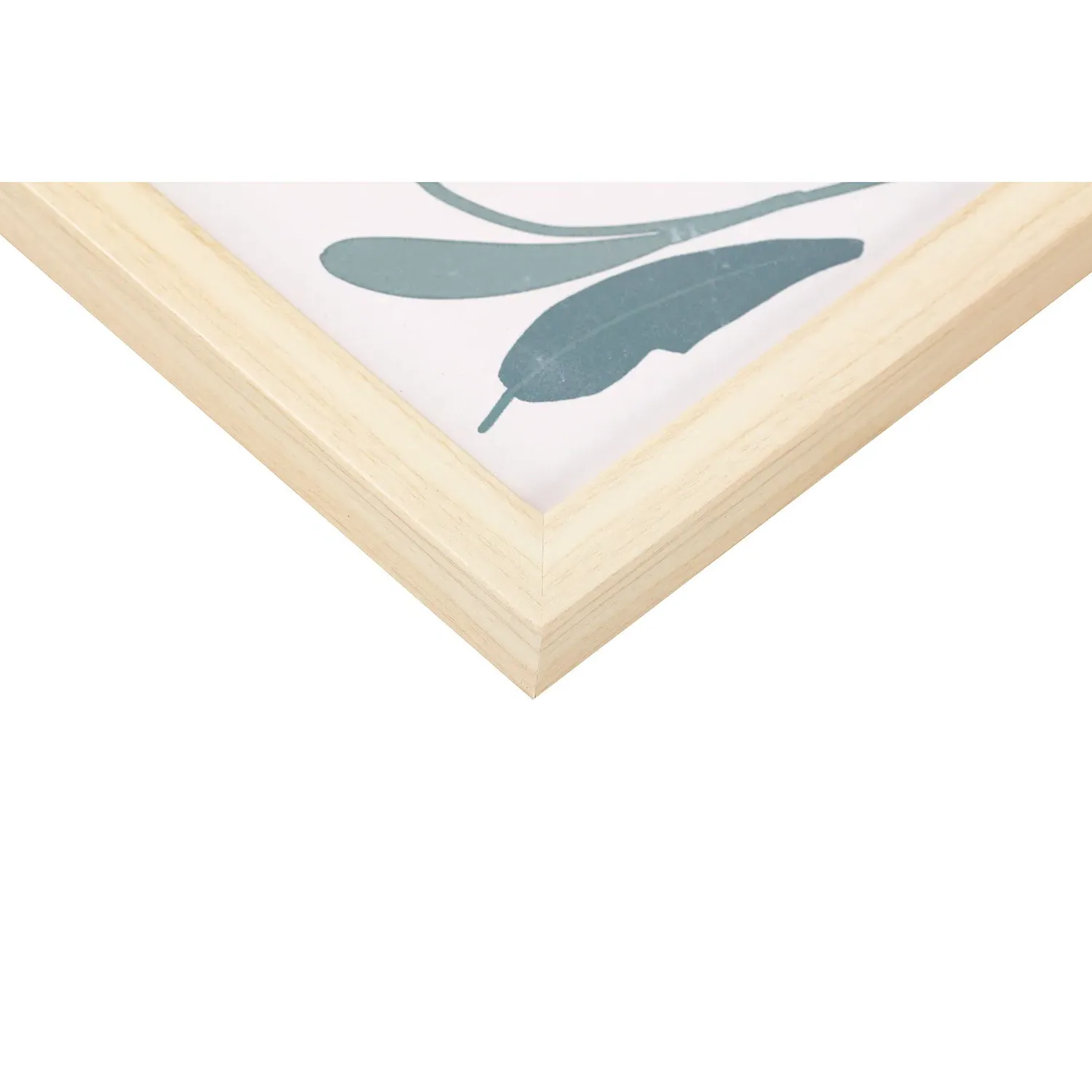 Set of 4 Bright Florals Canvases - Pink