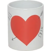 Set of His and Hers Mugs - White