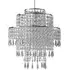 Sharna Jewelled Pendant Light - Silver