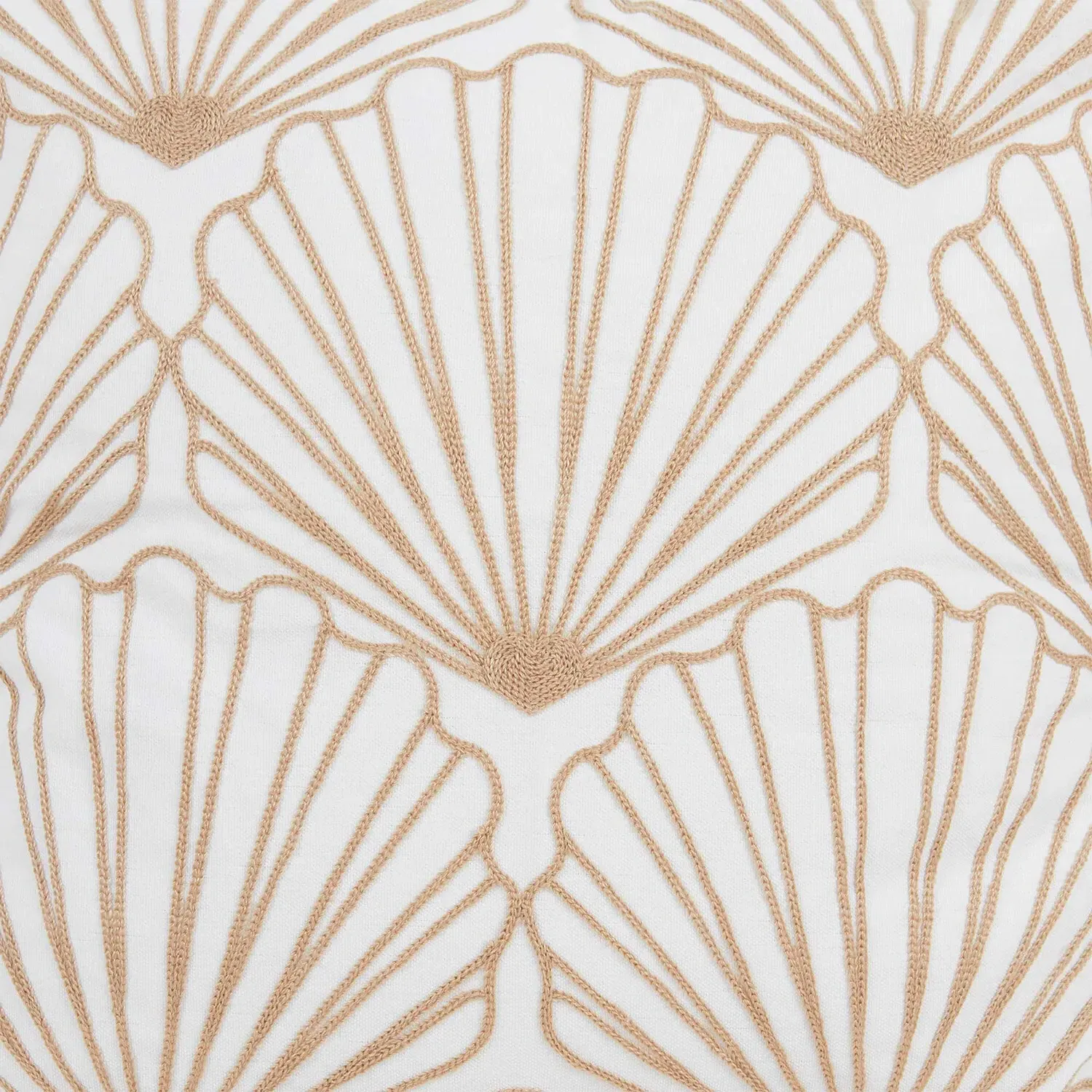 Shell Cushion - White