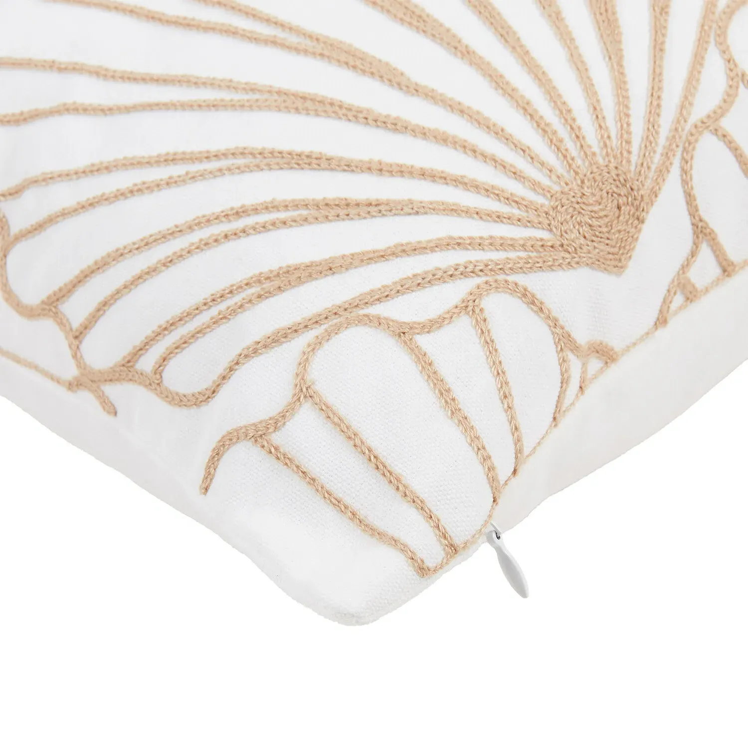 Shell Cushion - White