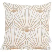 Shell Cushion - White