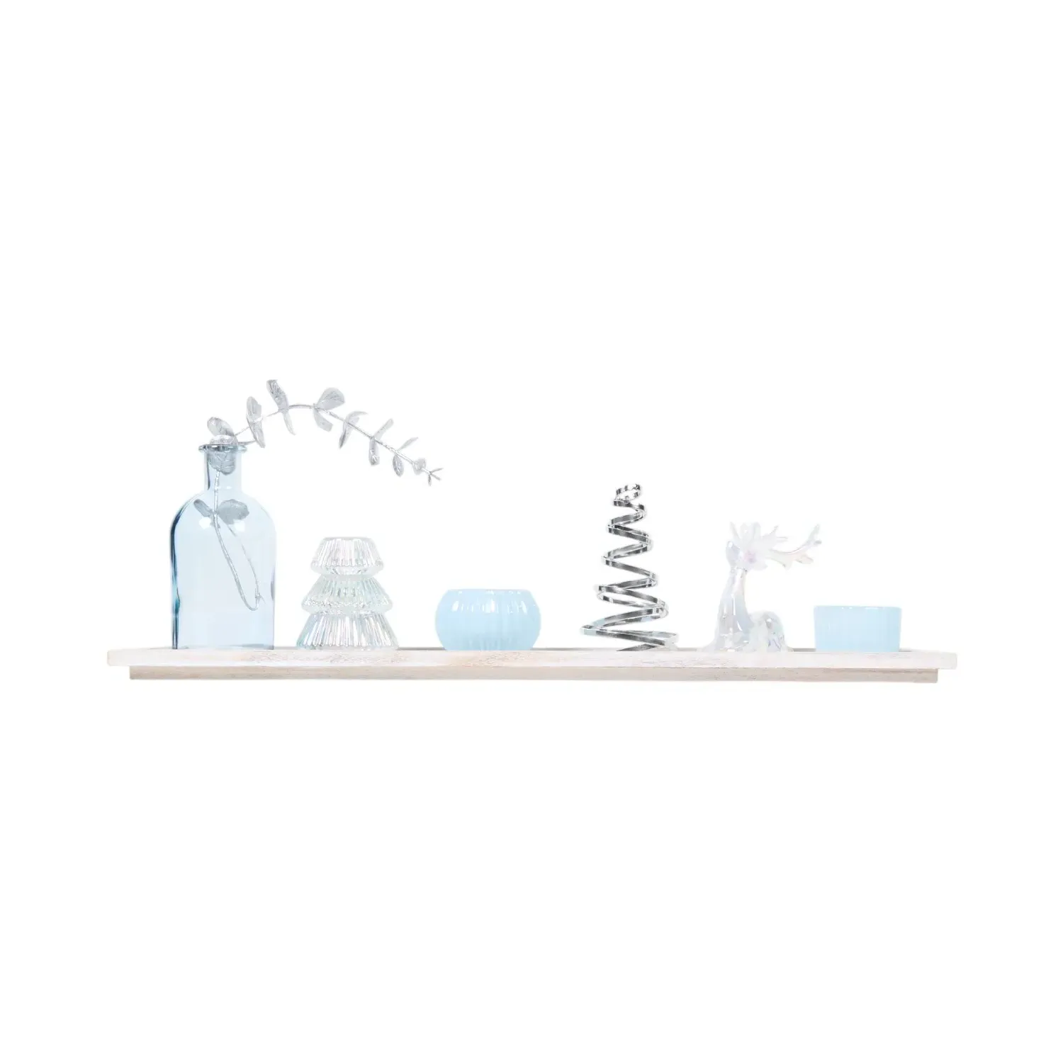 Shimmer Candle Tray - Blue