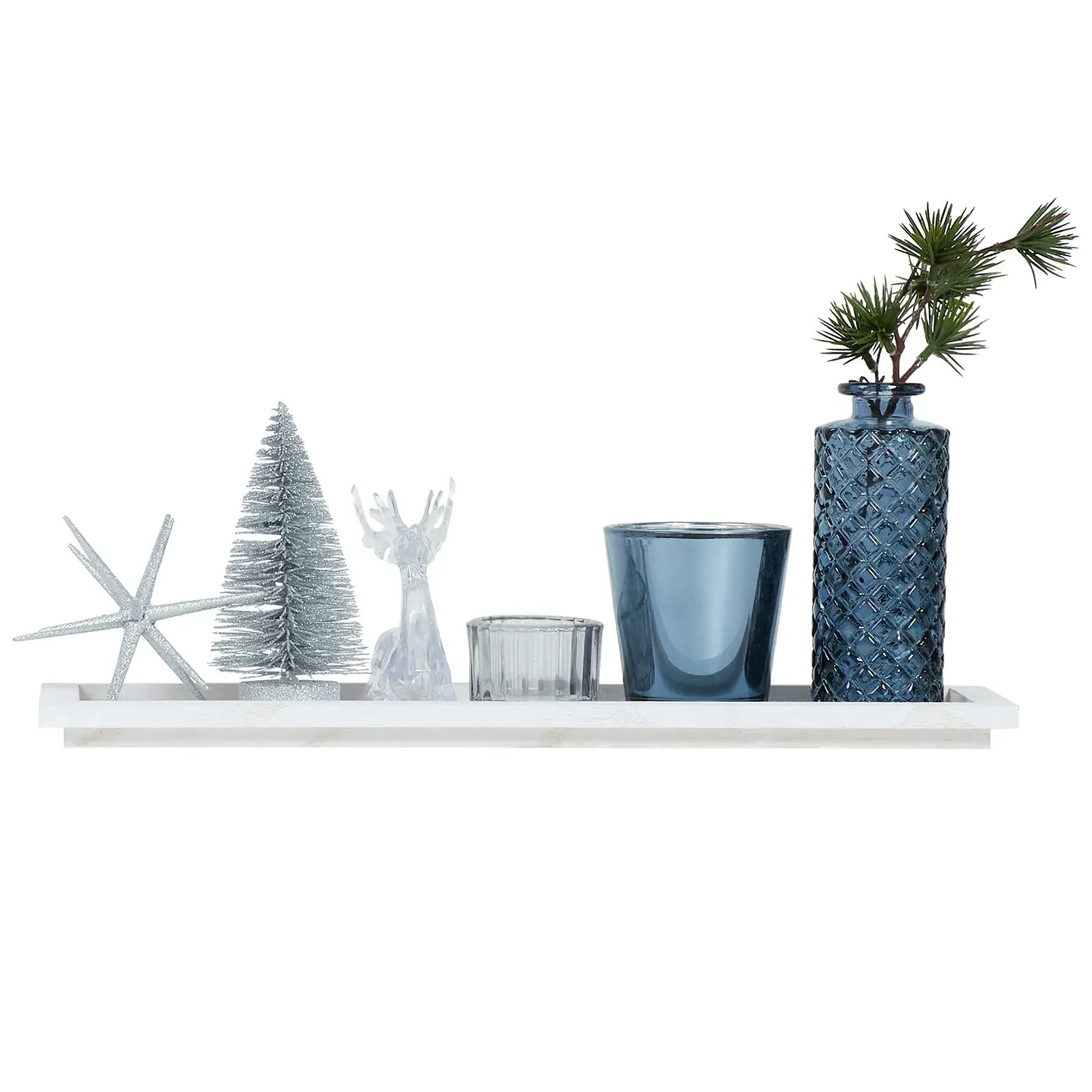 Shimmer Festive Candle Tray