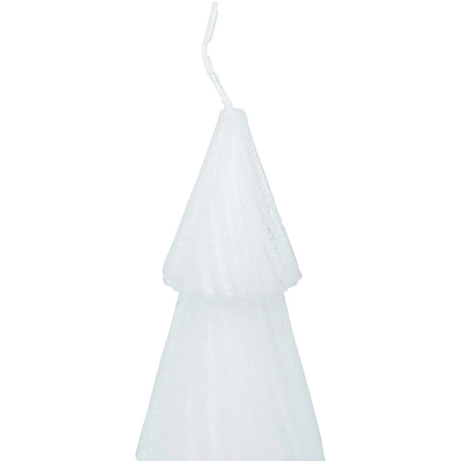 Shimmer Tree Candle - Cream