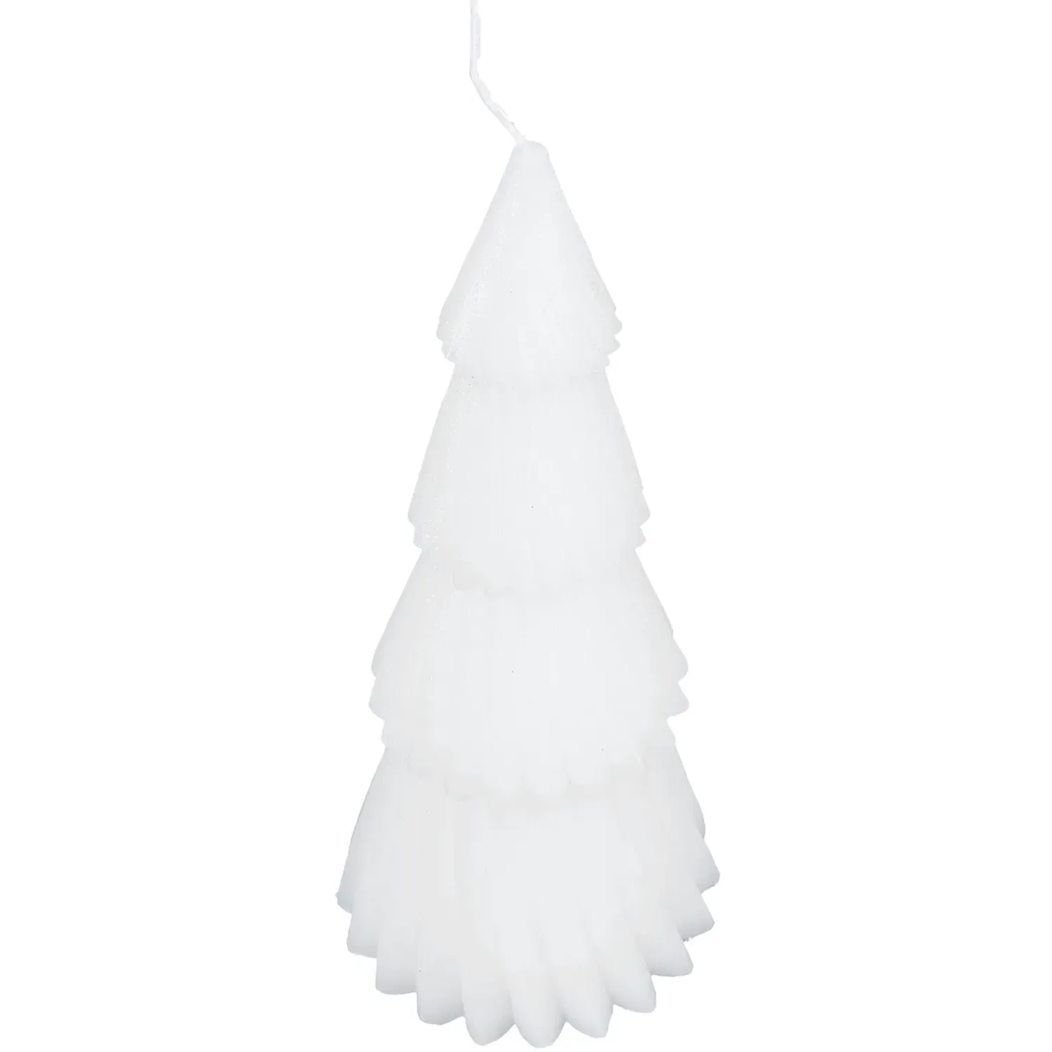 Shimmer Tree Candle - Cream