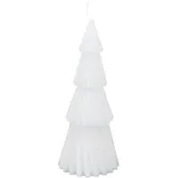 Shimmer Tree Candle - Cream