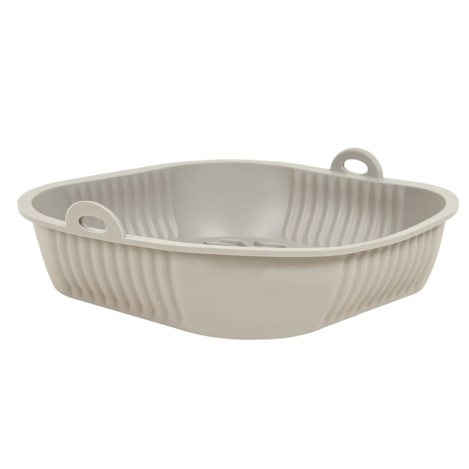 Silicone Air Fryer Tray - Grey