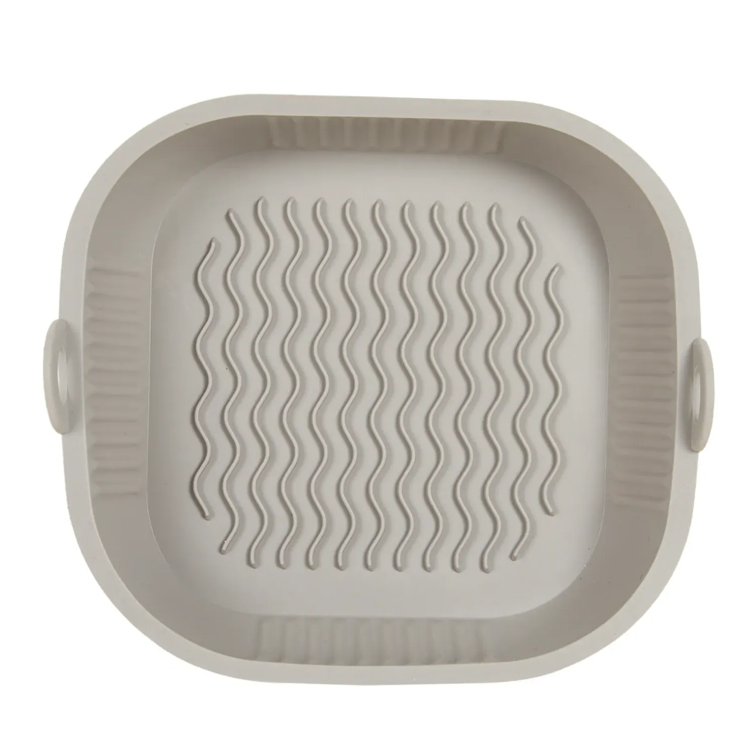 Silicone Air Fryer Tray - Grey