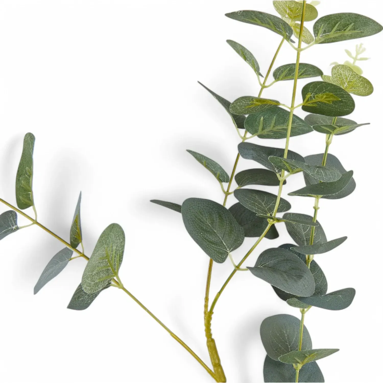 Silk Eucalyptus Stem - Green