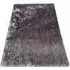 Silky Shaggy Rug 140 x 200cm - Silver