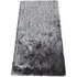 Silky Shaggy Rug 150 x 80cm - Silver