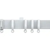 Simply 360cm Curtain Track - White, PVC