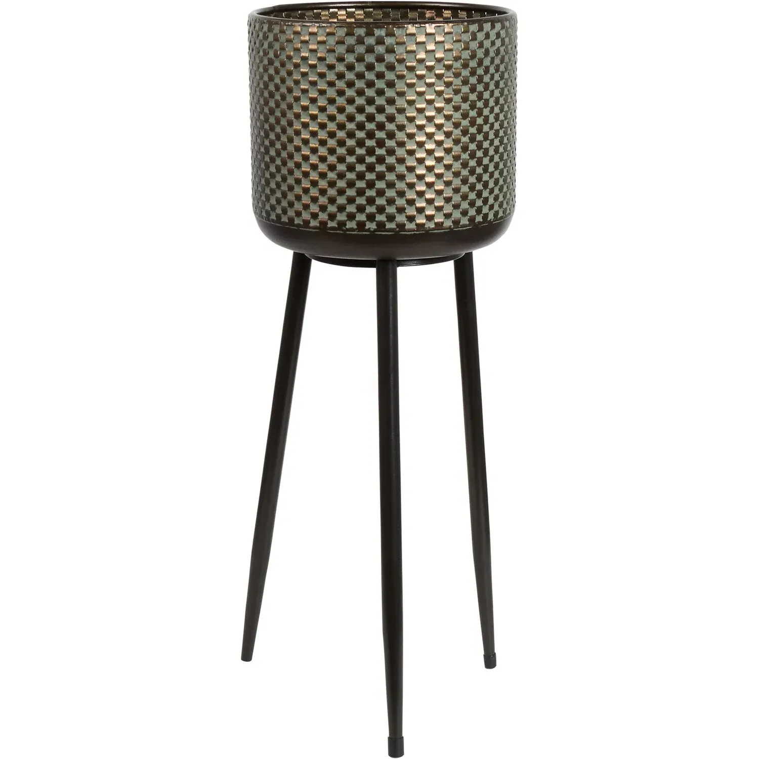 Single Metal Indoor Planter on Legs - 55cm image