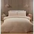 Single Teddy Fleece Duvet Set - Natural