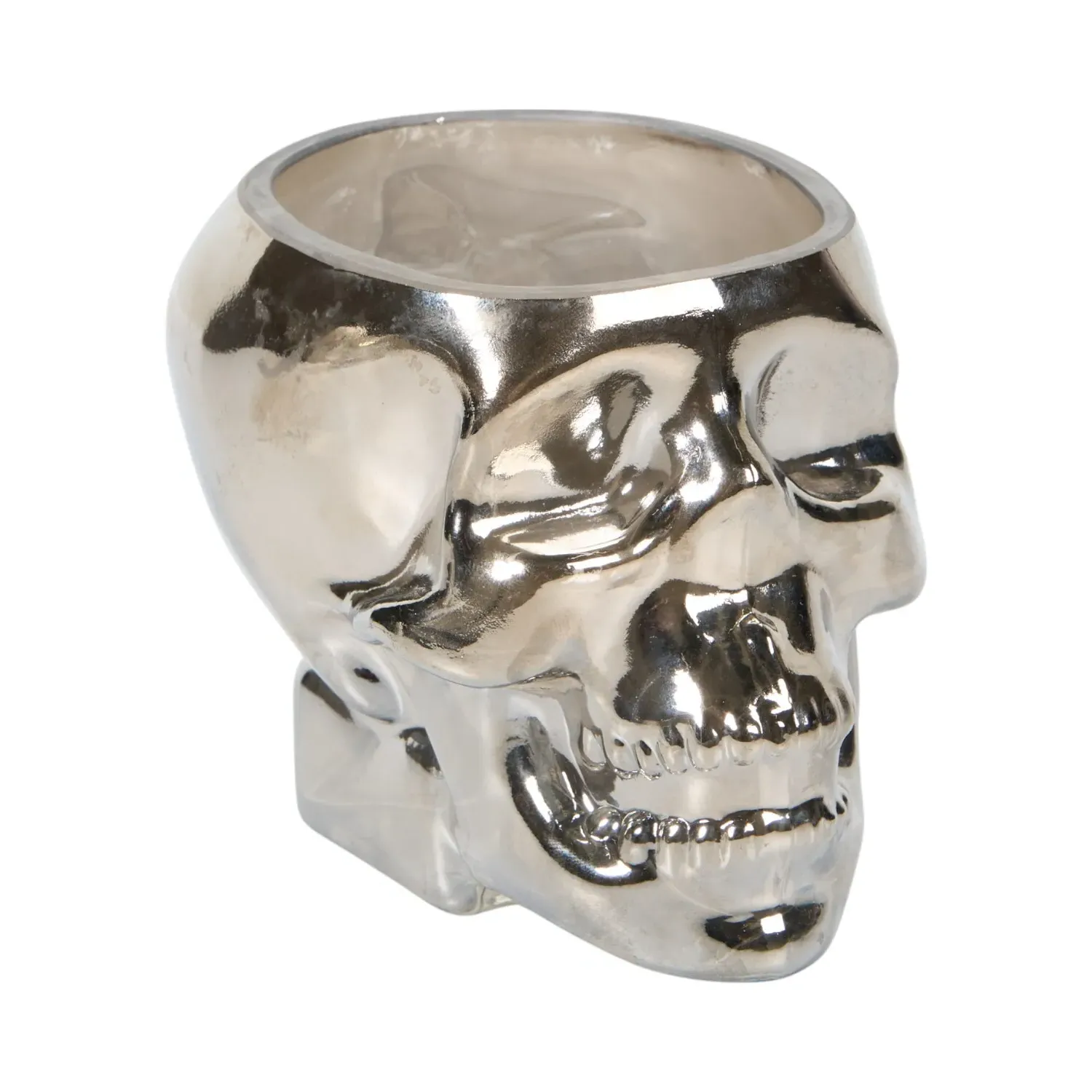 Skull Tealight Holder - Black or Clear