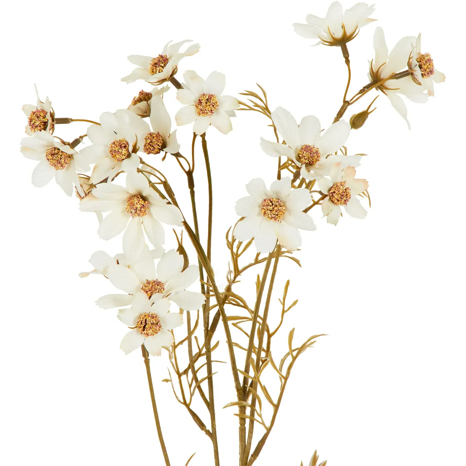 Sky Cosmos Artificial Flower Spray - Cream