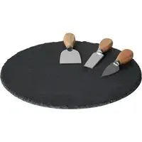 Slate Cheese Board Set - Natural Stone