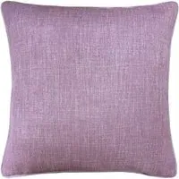 Sloane Faux Linen Cushion - Blush