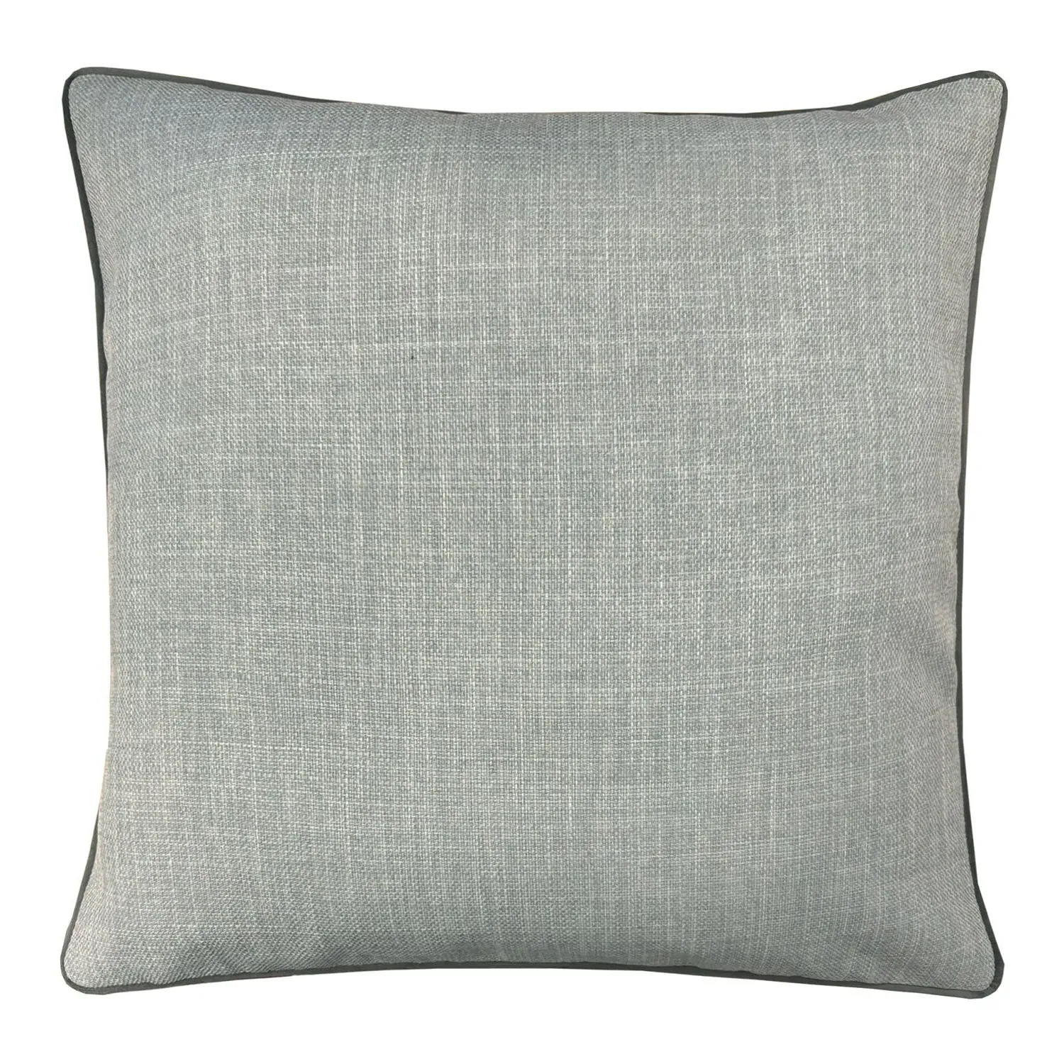 Sloane Faux Linen Cushion - Grey