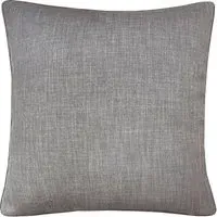 Sloane Faux Linen Cushion - Grey