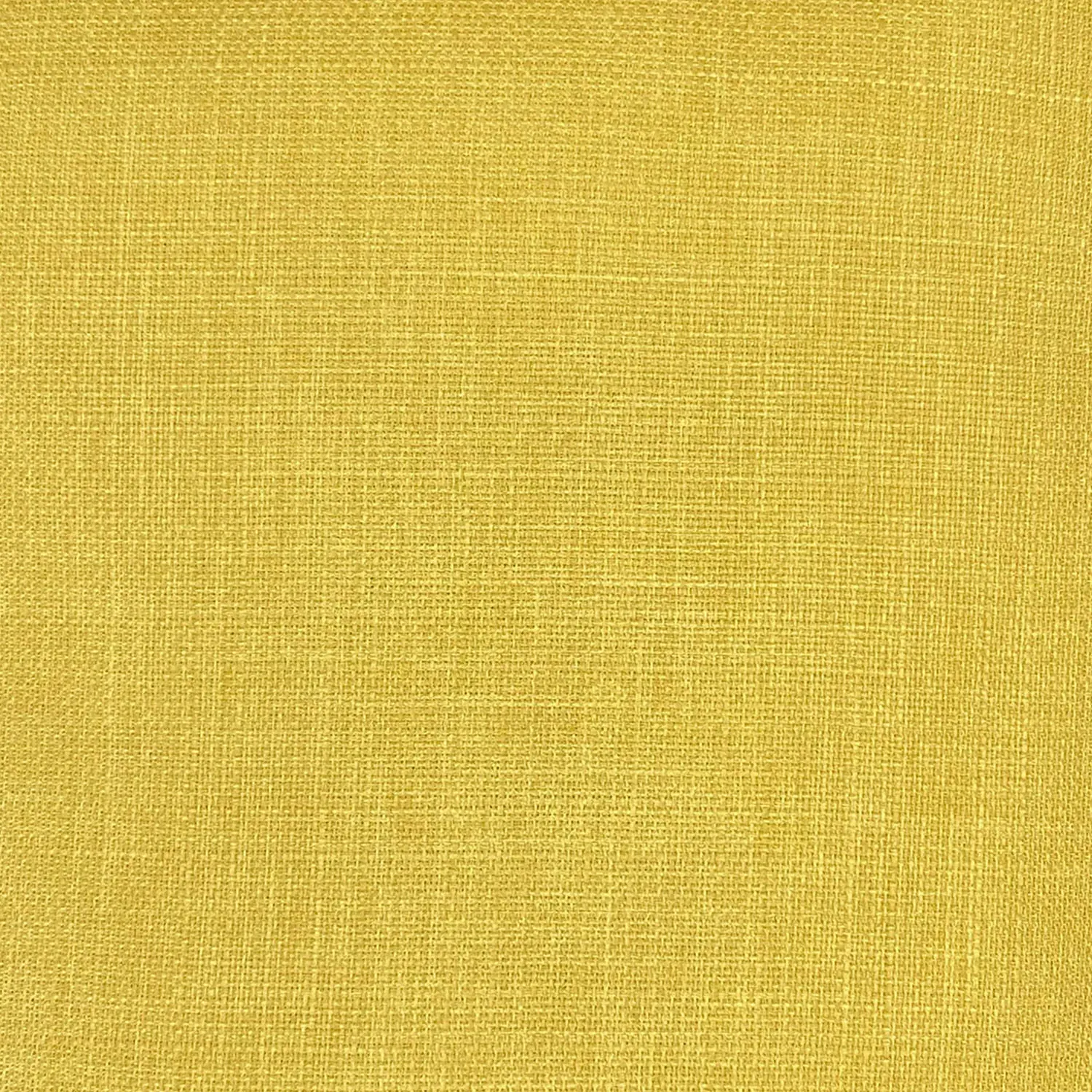 Sloane Faux Linen Cushion - Yellow