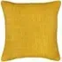 Sloane Faux Linen Cushion - Yellow