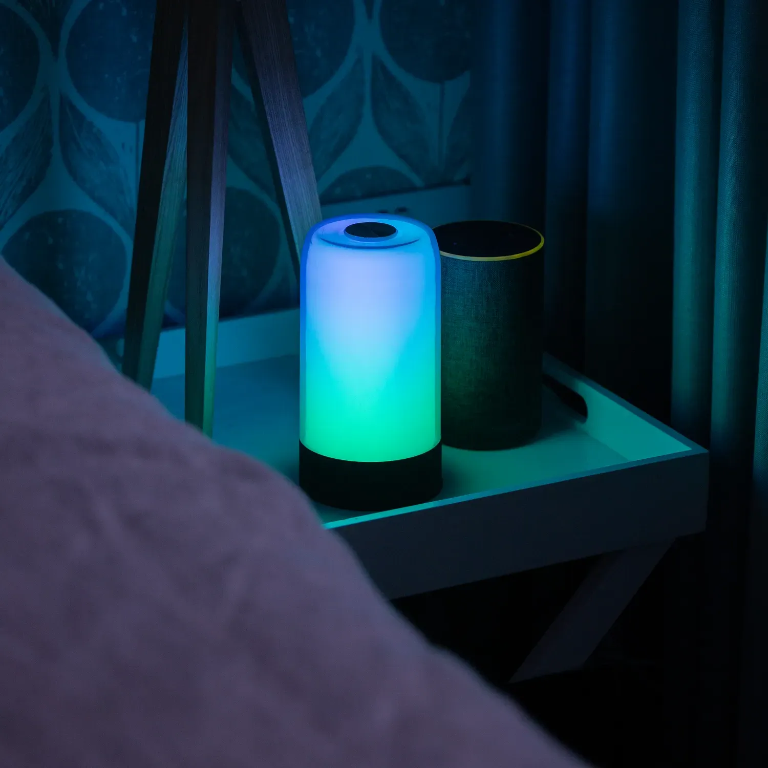 Smart Multi-Coloured Mood Light - Black