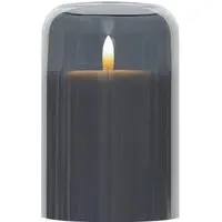 Smoked LED Candle - Grey