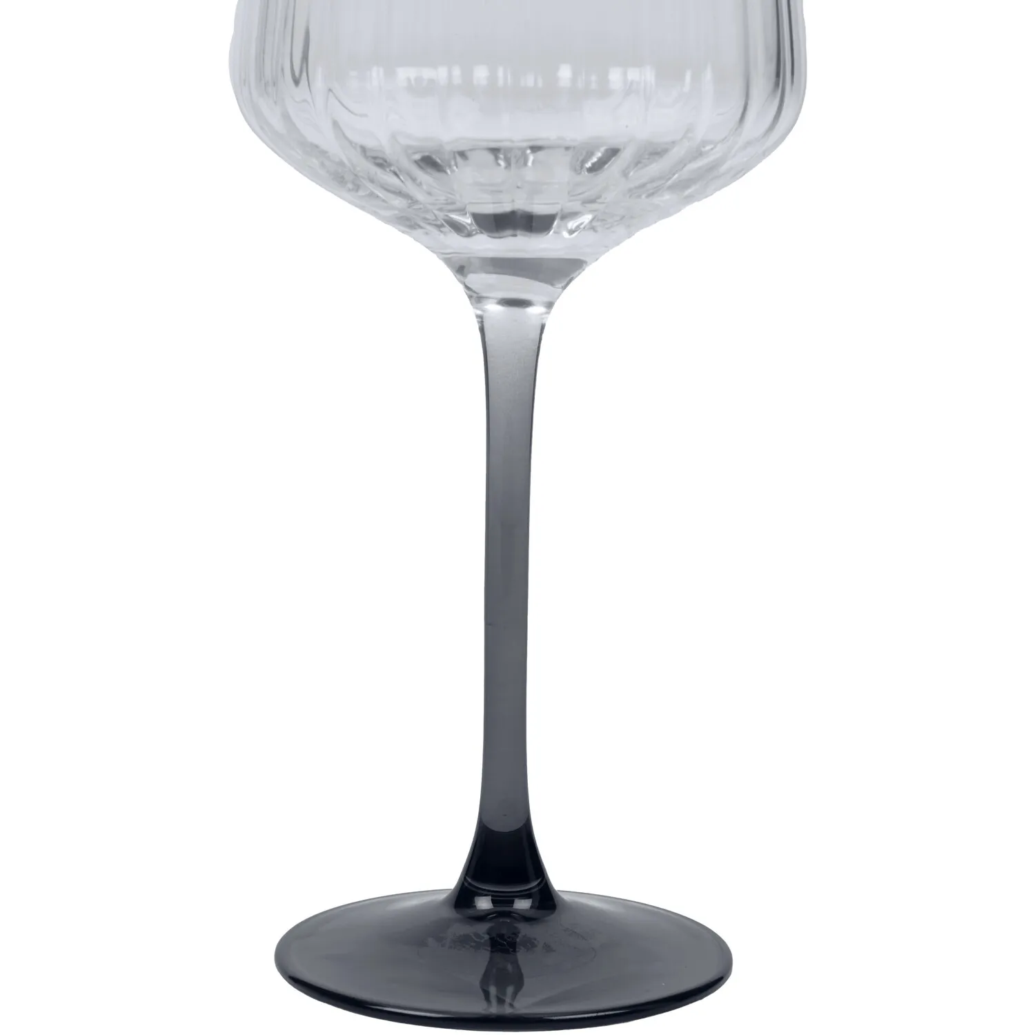 Smoky Wine Glass - Grey