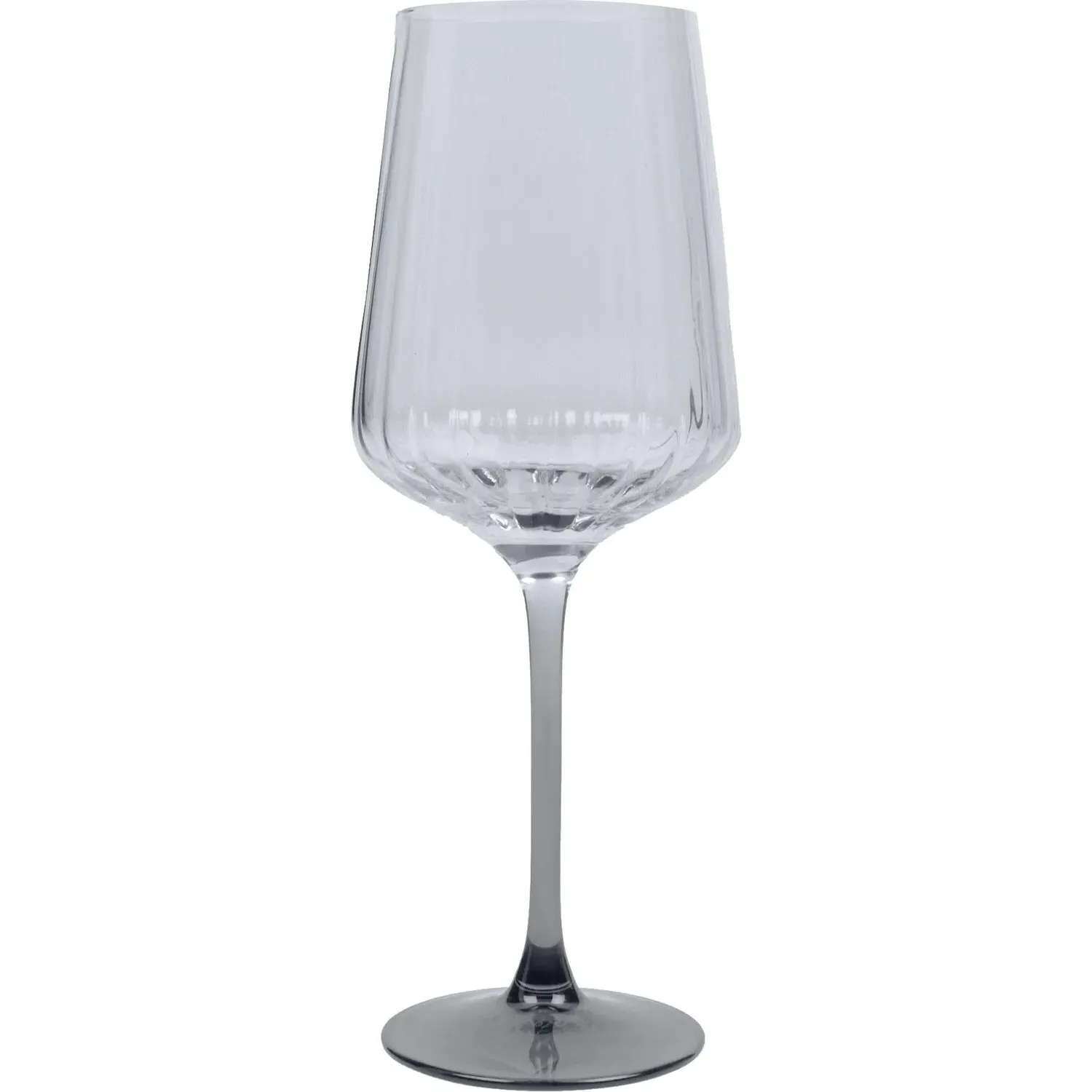 Smoky Wine Glass - Grey image