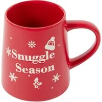 Snuggle Season Embossed Mug - Red