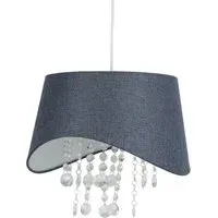 Sofia Droplet Pendant - Blue, Acrylic