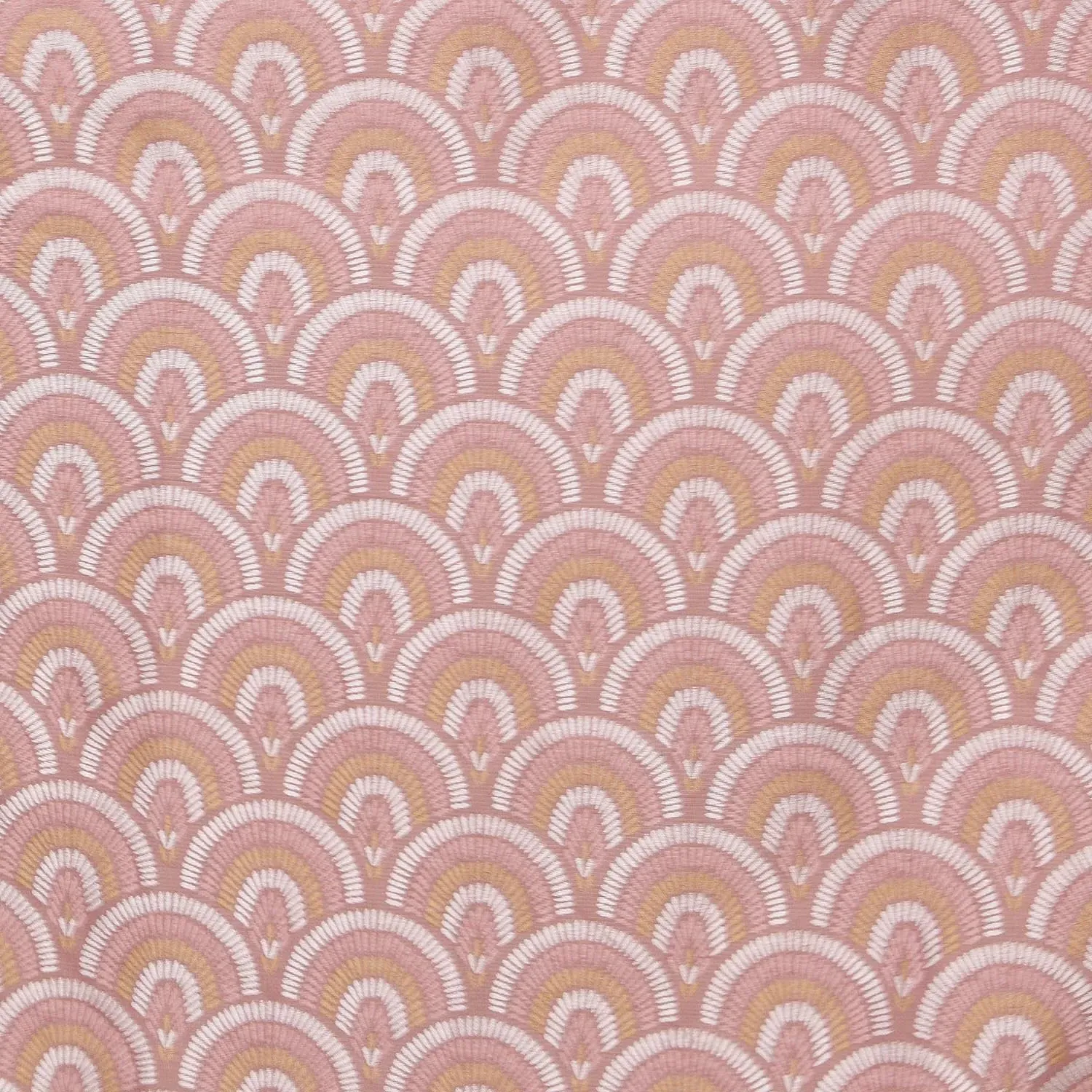 Sofia Taped Curtain - Blush