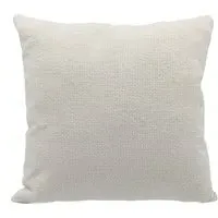Soft Chenille Boucle Cushion - Ivory