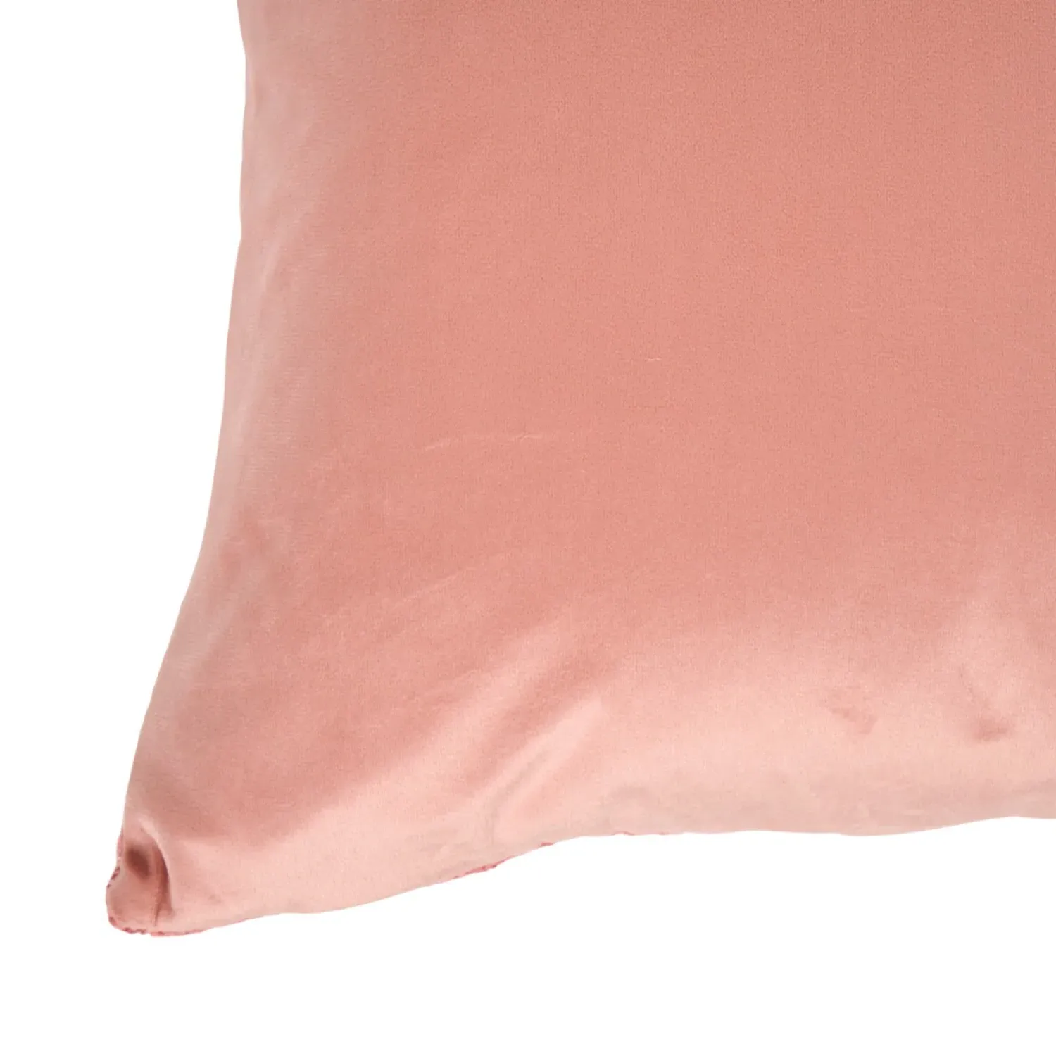 Soft Chenille Boucle Cushion - Pink