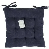 Soft Textured Seat Pad - Navy
