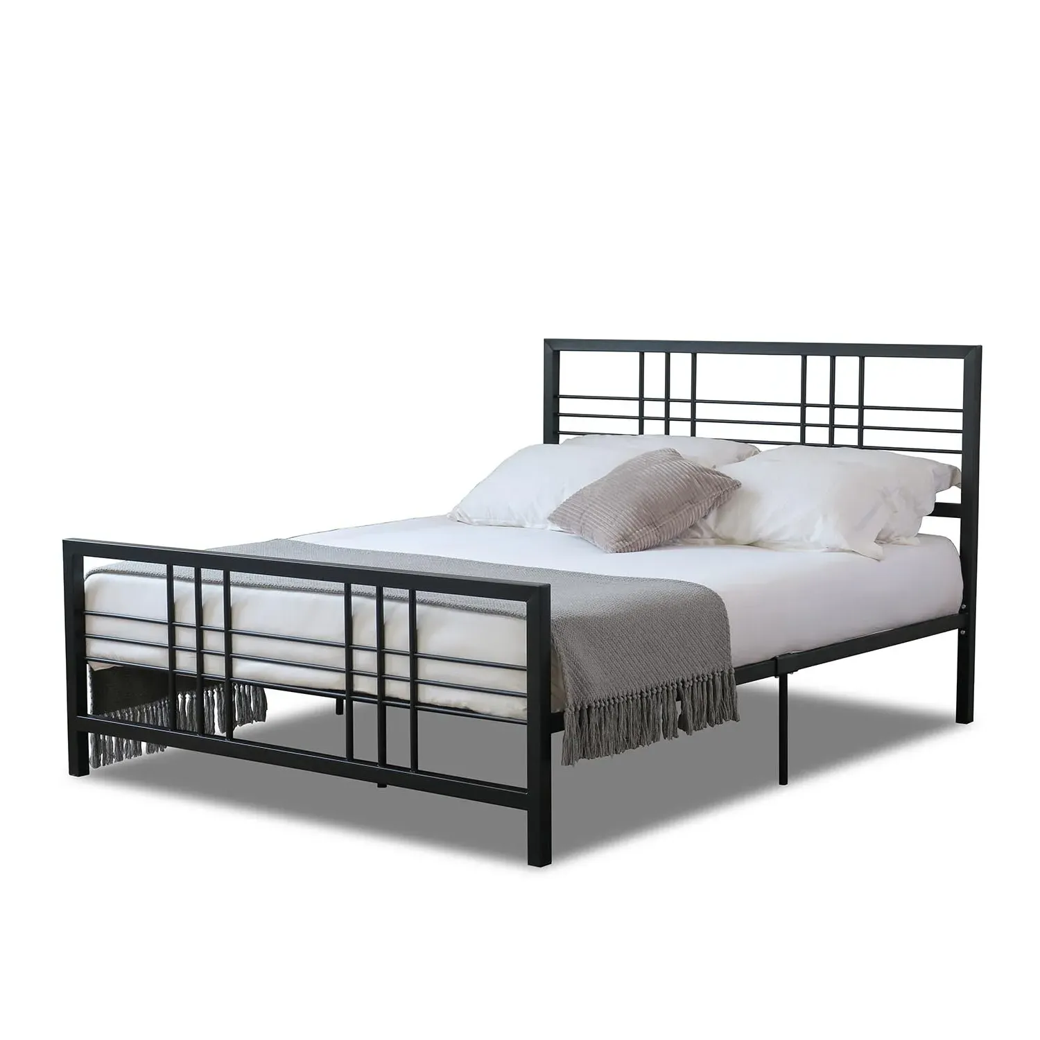 Soho Double Bed Frame - Black