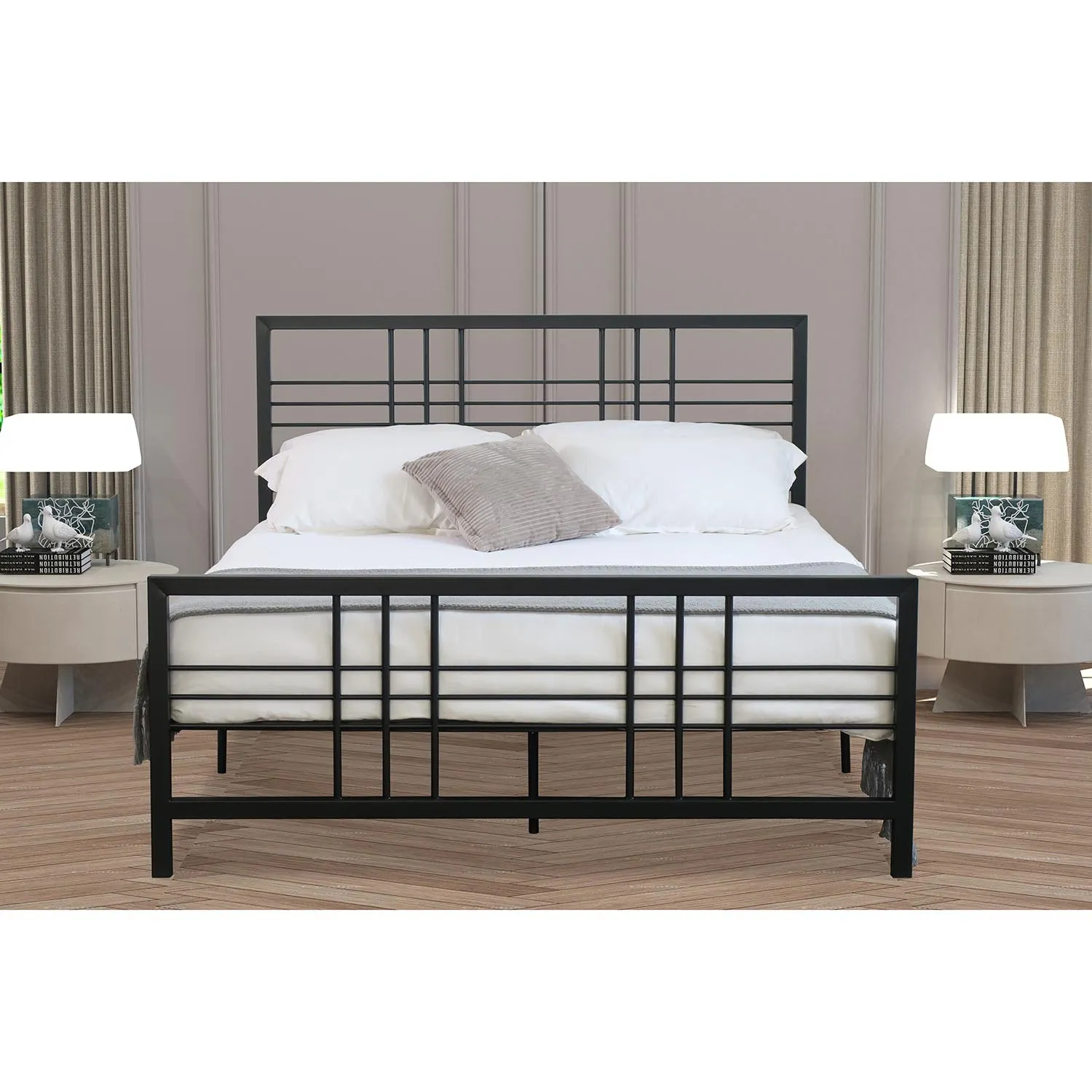 Soho Double Bed Frame - Black