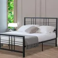 Soho Double Bed Frame - Black